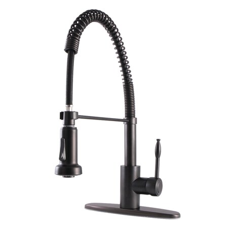 GSY8885NKL Nustudio Single-Handle Pre-Rinse Kitchen Faucet, Bronze